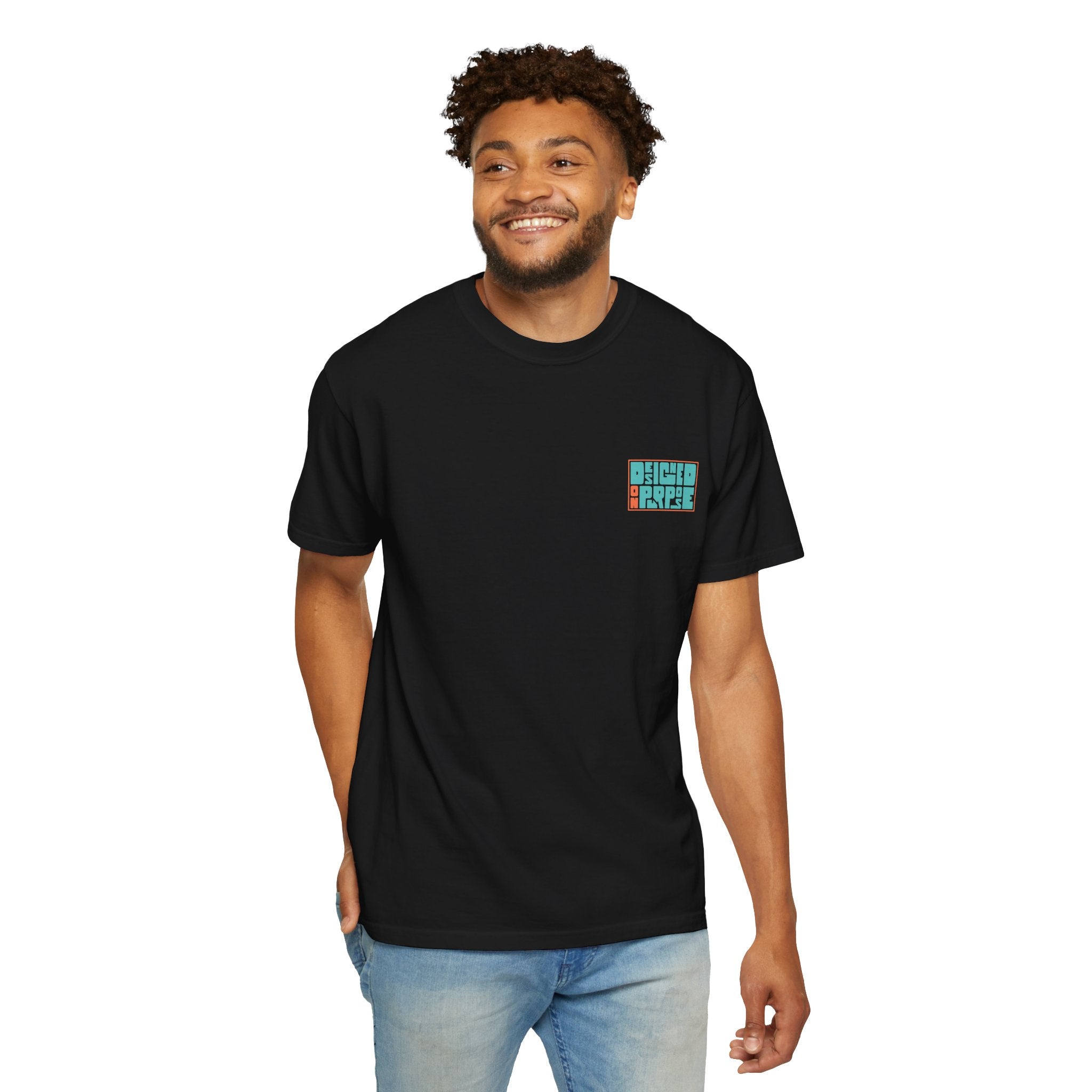 DESIGNED ON PURPOSE (sunset) TEE