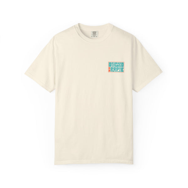 DESIGNED ON PURPOSE (sunset) TEE